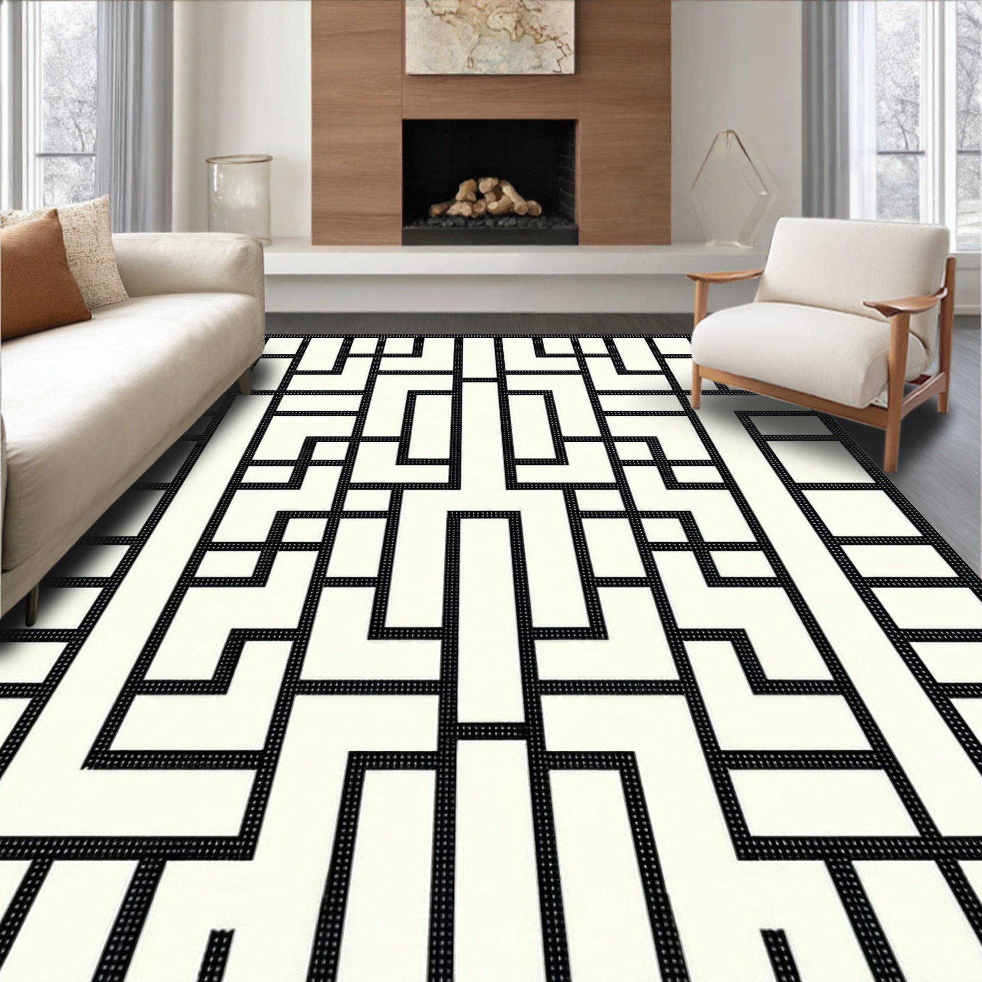 Abstract Geometric Network Design Rug